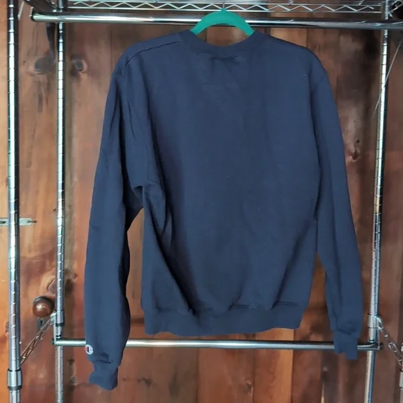 π Navy Mend Newport RI Yoga Pilates Champion Sweatshirt Jumper - Picture 4 of 8